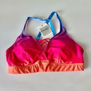 Anna Pink and Purple Bikini Swimwear